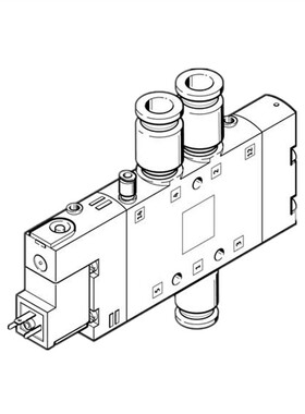 气动电磁阀 CPE18-M1H-5L-QS-8 163150 全新现货销售