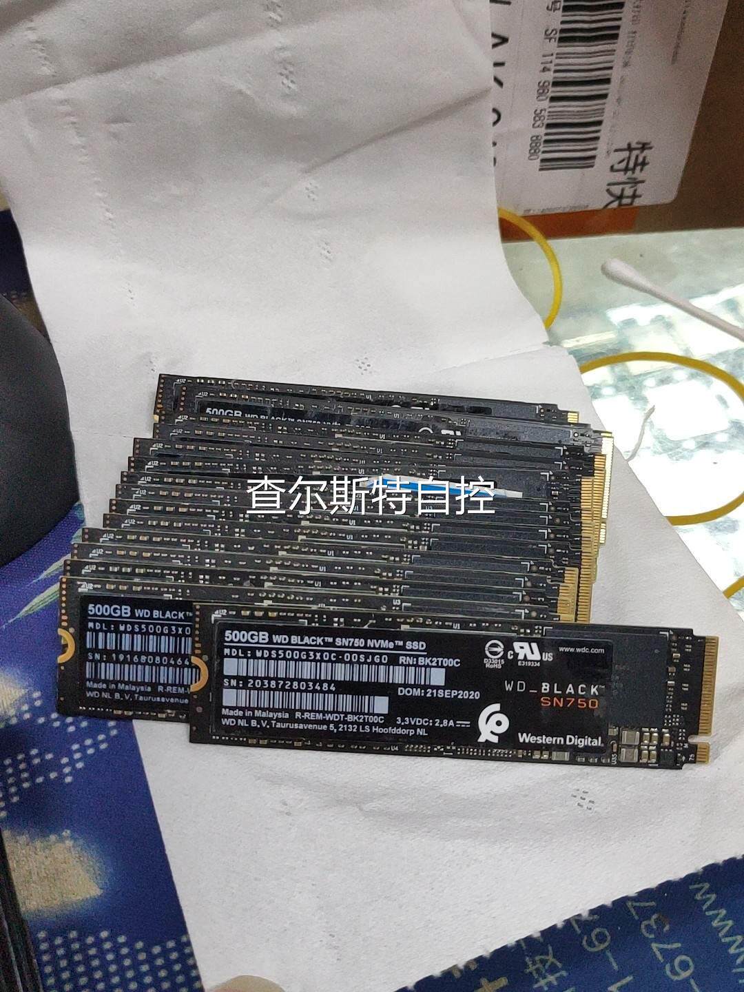 询价特价出 wd 西部数据 sn750 黑盘 500g议价