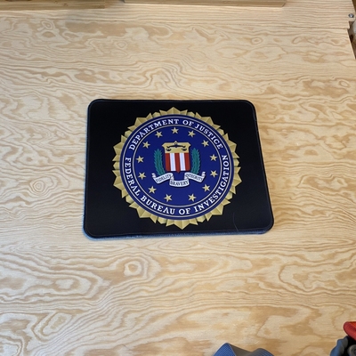 联邦执法单位情报局鼠标垫