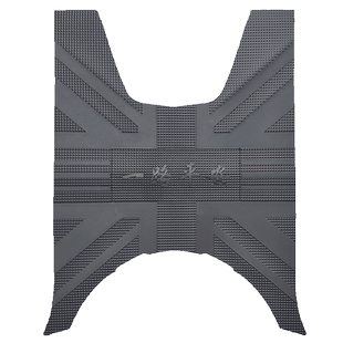 适用于豪爵踏板摩托车星人NFR125橡胶脚垫踩踏皮垫防水HJ125-57A