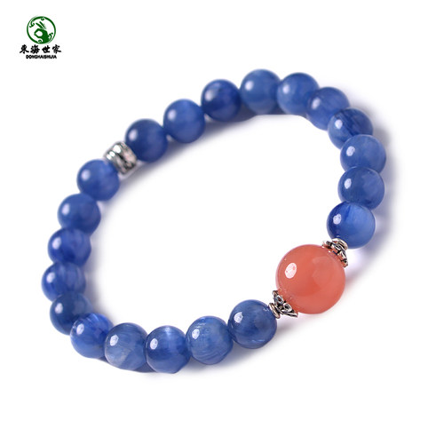 东海世家蓝晶石手链手串