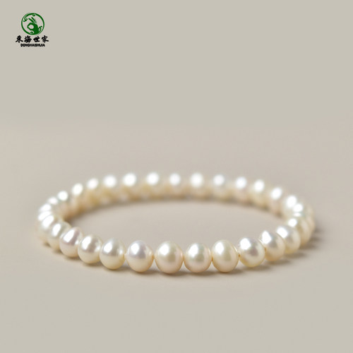 东海世家淡水珍珠手链女