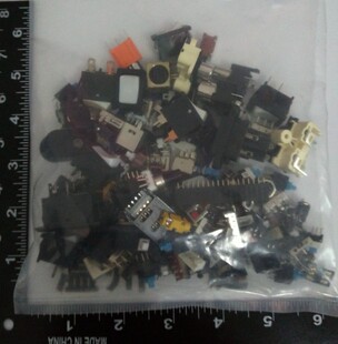 维修DIY开关包按键轻触微动电子元件开关拨动耳机插座卡座连接器