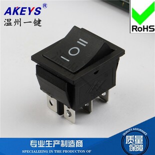 取暖器 电焊逆变机3档6脚31*25 船型翘板开关KCD4-203 正反转童车