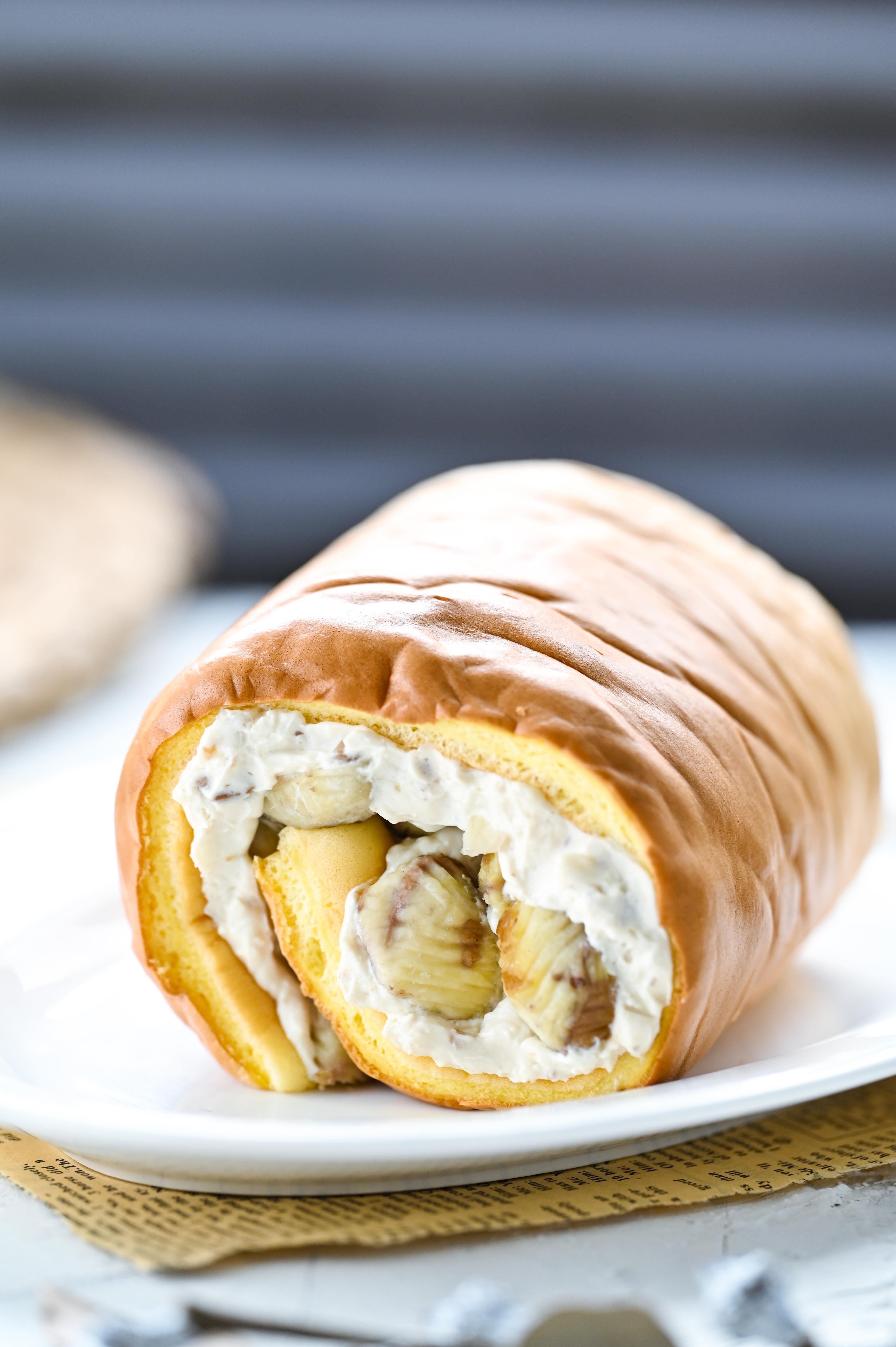 赏味 板栗奶酪虎皮卷代糖无油低卡代餐网红甜品蛋糕零食不甜不腻