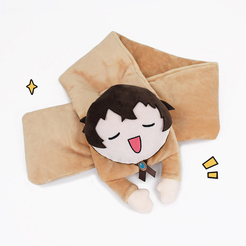 文豪野犬周边太宰治公仔围巾