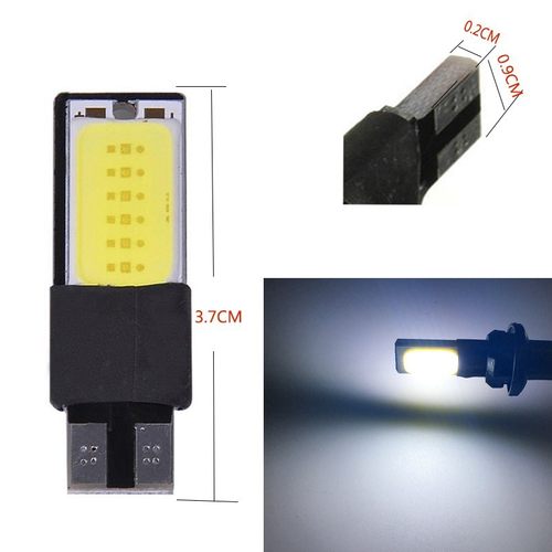 T10 W5W 双面 COB 5W CANBUS 示宽灯 仪表灯 牌照灯 LED