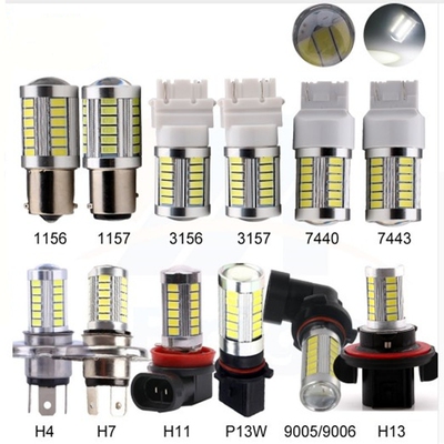 1157 1156 BAU15S 5630 5730 33灯 汽车 LED 刹车 倒车 转向灯12V