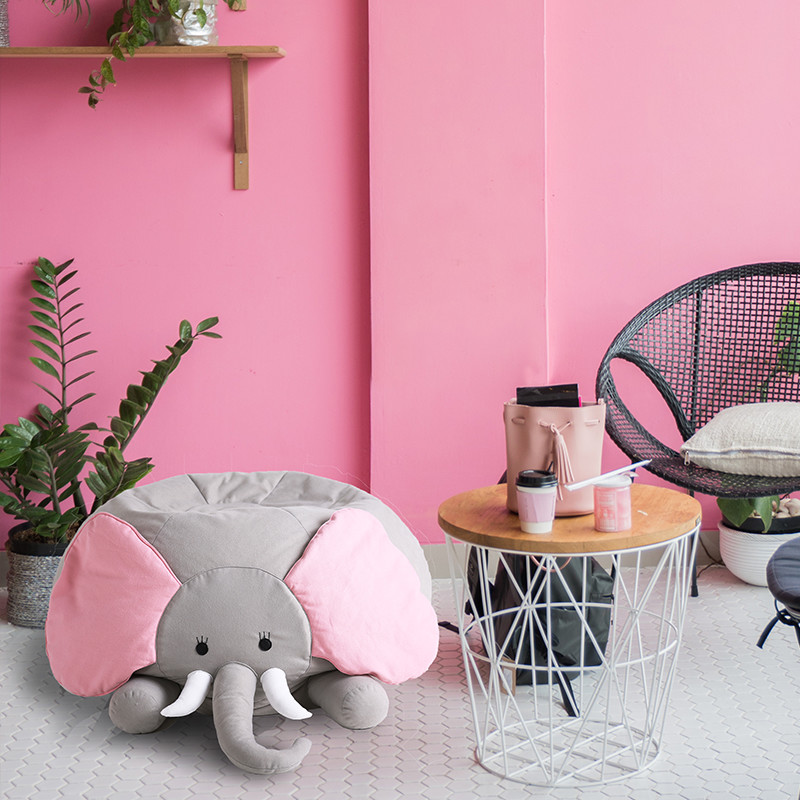 创意可爱卡通儿童成人大象懒人小沙发卧室单人豆袋榻榻米懒人椅子