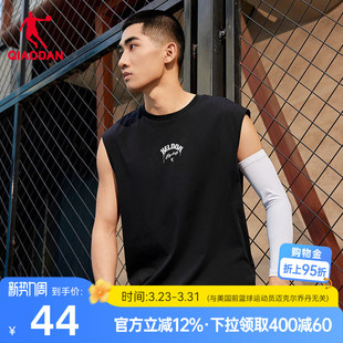 男生宽松无袖 新款 透气休闲篮球健身短t 2026春季 乔丹运动背心男士