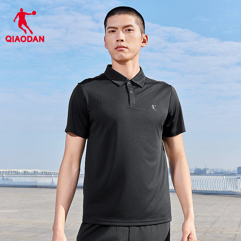 乔丹商务Polo衫男士春季新款爸爸装休闲透气短袖T恤衫运动速干男t,运动服/休闲服装,运动T恤,淘宝优惠券,粉丝福利购,淘宝优惠卷