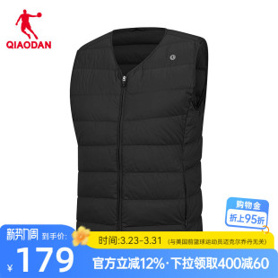 轻薄防风保暖马甲外套 商场同款 乔丹防泼水马夹女士2025冬季 新款