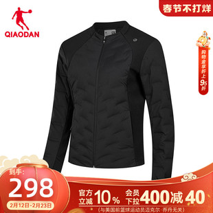 乔丹束绒科技羽绒服女士2025冬季新款商场同款轻薄防泼水弹力外套