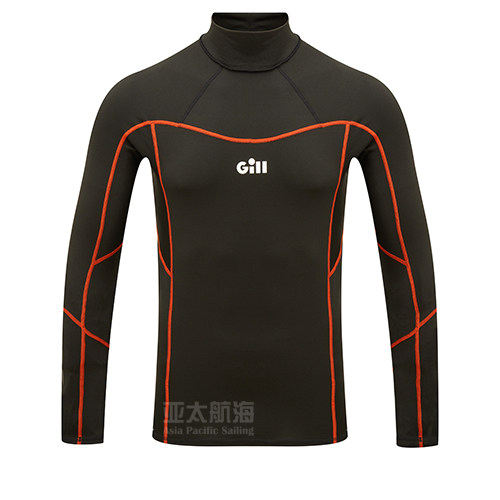 新款小艇服男士航海服装帆船户外速干运动保暖服长袖紧身透气上衣