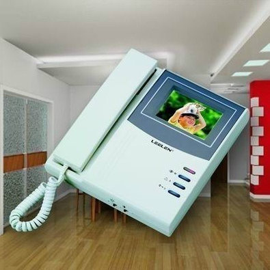 兼容立林编码楼宇对讲可视分机室内机4寸液晶彩色代替原来老款