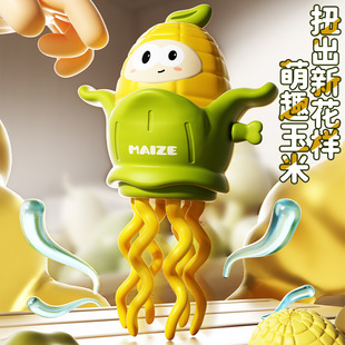 魔性跳舞玉米发条上链滑行舞动解压儿童益智玩具机械爬行会动会
