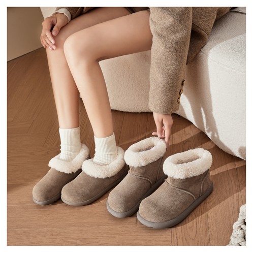 冬季羊毛小土豆雪地鞋保暖棉鞋