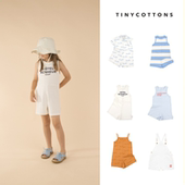 折 子 清凉休闲时髦潮酷连体短裤 tinycottons 春夏儿童中性经典