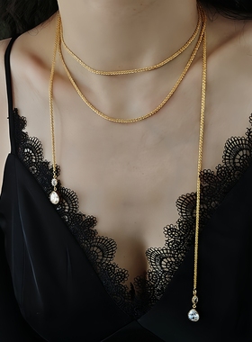 英国LusaLizz小众高级感长款项链