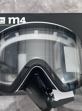 anon M4 M4s透明磁吸镜片夜场室内防风替换透明雪镜镜片