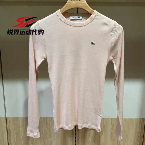 LACOSTE女装纯棉百搭长袖T恤
