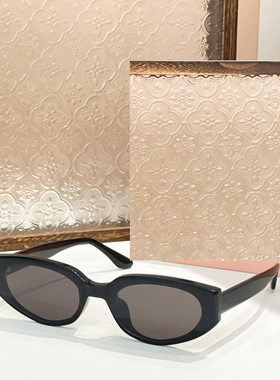 防紫外线遮阳墨镜男女款时尚椭圆