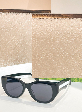 网红风猫眼框遮阳墨镜男女款时尚