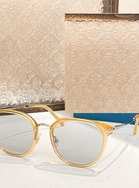 圆形小框遮阳墨镜男女款复古时尚