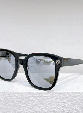 新款板材方形太阳眼镜00376男女通用遮阳墨镜防紫外线黑灰白银膜