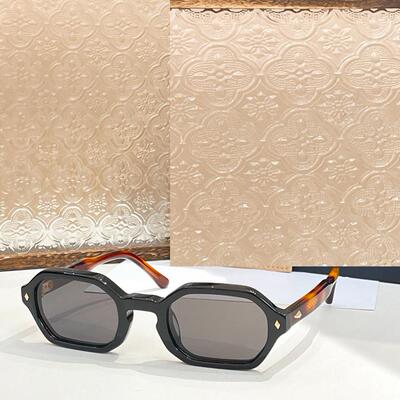 多边形小框遮阳墨镜防紫外线男女