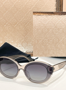 椭圆框时尚遮阳墨镜男女款显瘦