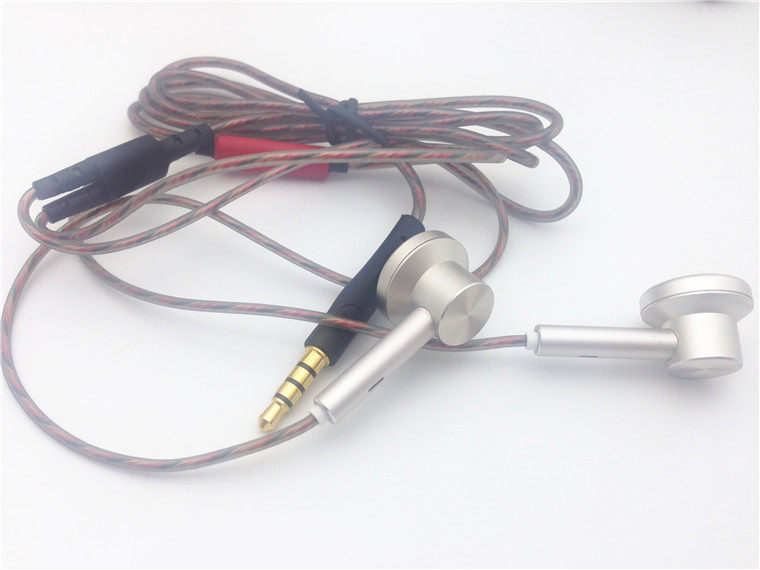 diy耳机式入耳耳麦hifi发烧监听音乐通用有线电脑手机线控包邮