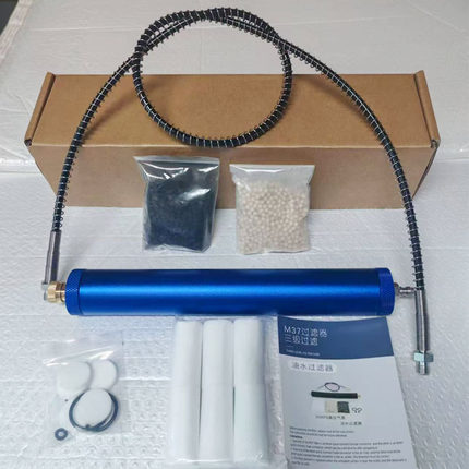 Q37大容量耐高压打气35mpa分离器空气过滤  油水分离器高压