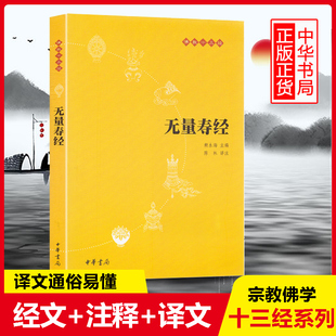 正版 无量寿经中华书局净空法师佛说大乘无量寿庄严清净平等觉经 讲记金刚经楞严经佛经佛学入门初学者书籍佛学经典修身经书