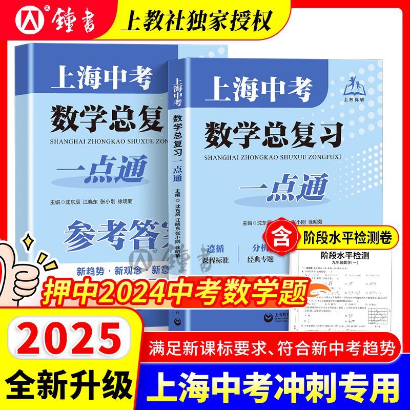 上海中考数学总复习一点通