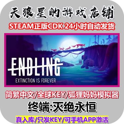 STEAM/终端灭绝永恒/全球key