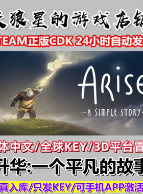 STEAM/升华:一个平凡的故事/Arise A Simple Story/全球key/中文
