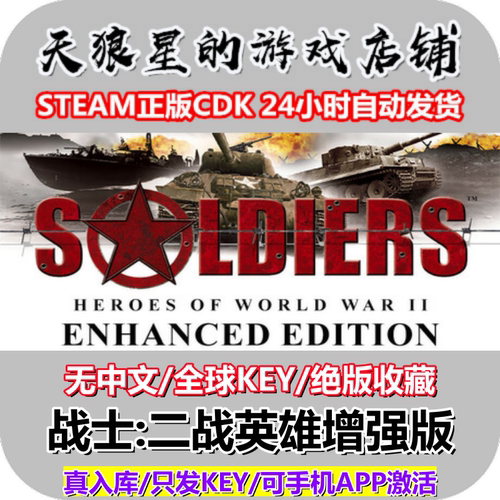 STEAM/战士二战英雄/全球/绝版