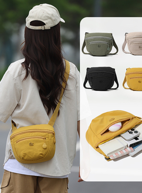 新款帆布牛津布时尚百搭单肩贝壳斜挎包女大容量休闲运动包手提包