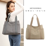 Шоппер подходит для мужчин и женщин, вместительная и большая сумка на одно плечо, ткань для отдыха