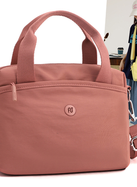 2025新款尼龙牛津布手拎女斜挎包简约轻便手提小包百搭多层单肩包