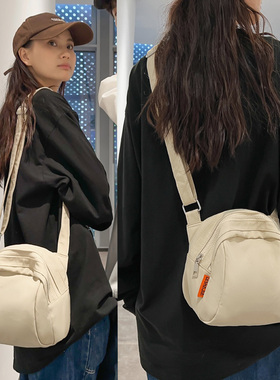 包包女新款秋冬女包斜挎包时尚百搭贝壳包高品质爆款小众帆布包