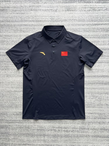 ANTA安踏2026赞助中国国家队短袖POLO衫运动员官员POLO国服0105