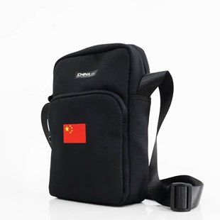 361度2024赞助国家队运动腰包国旗款男女同款单肩包小挎包胸包