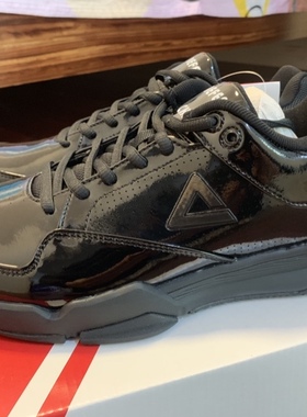 匹克赞助WCBA篮球联赛裁判鞋漆皮裁判鞋匹克裁判鞋防伪码正常码