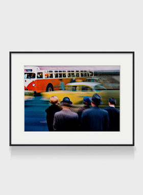 Ernst Haas 新彩色摄影作品挂画高级感小众艺术西餐厅酒店装饰画