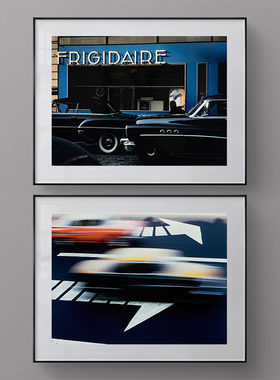 经典动态摄影装饰画恩斯特·哈斯_Ernst_Haas_小众艺术客厅挂画