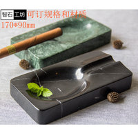 现货 智石工坊/北欧简约设计烟灰盅/大理石烟缸/个性雪茄烟灰缸/