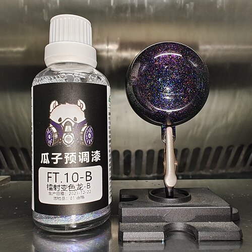 瓜子漆 梦幻色 FT.10B 镭射变色龙B