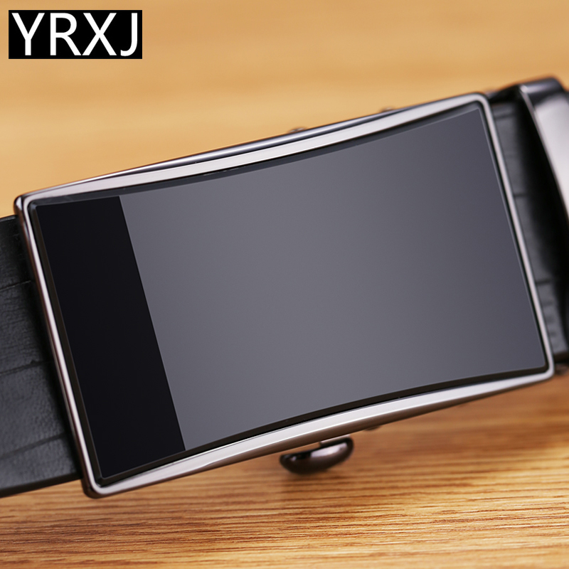 头层牛皮男士休闲无牙自动扣腰带